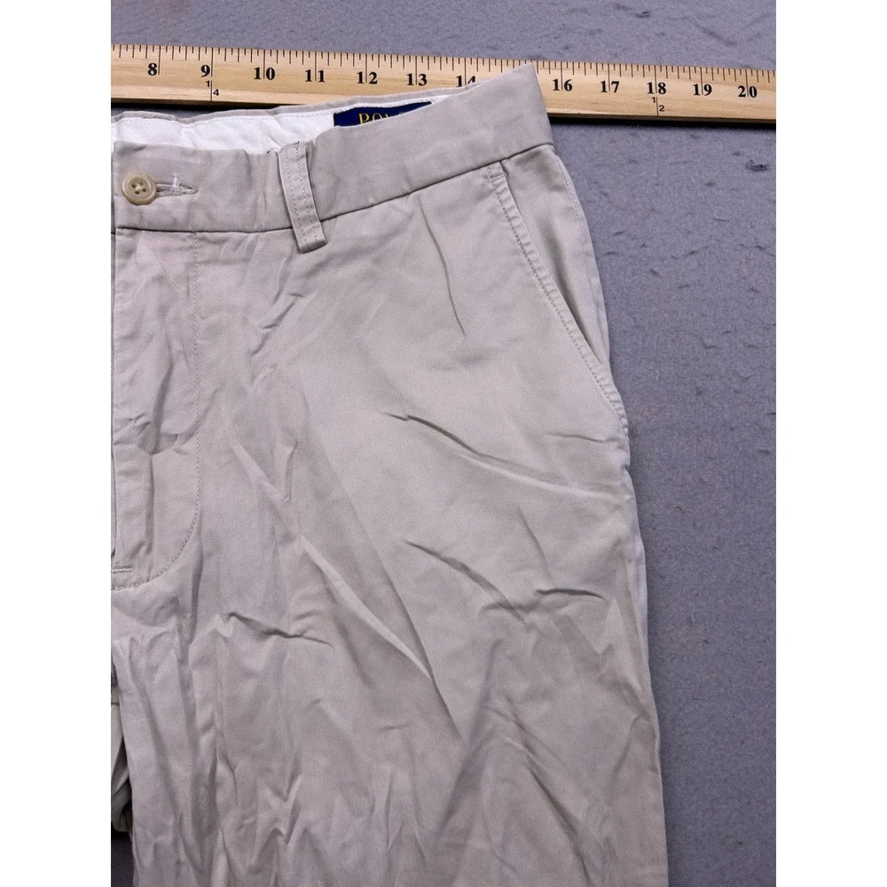 Polo Ralph Lauren Stretch Classic Fit Chino Pants Tan Khaki 32/30 Mens